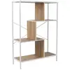 Image de Etagere - home deco factory - edison - industriel - vintage - blanc et marron