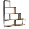 Image de Etagere - home deco factory - edison - industrielle - vintage - noir et marron