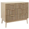 Image de Commode - Home Deco Factory - Klaus - Design - Bois Brut - Marron