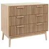 Image de Commode - home deco factory - klaus - design - bois brut - marron