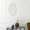 Image de Miroir - Home Deco Factory - Come - Design - Destructuré - Or