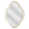 Image de Miroir - HOME DECO FACTORY - Elio - Design - Losange - Marron