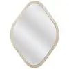 Image de Miroir - Home Deco Factory - Elio - Design - Destructuré - Marron