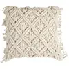 Image de Coussin - Home Deco Factory - Macramé - Beige