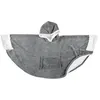 Image de Poncho Plaid - Home Deco Factory - Confortable - Doux - Gris