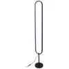 Image de Lampe - HOME DECO FACTORY - LED Ovale Sur Pied - Noir