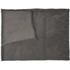 Image de Plaid - Home Deco Factory - Molletonné - Uni - Gris - 120 X 150 Cm