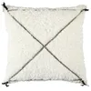 Image de Coussin - Home Deco Factory - Sherpa - Géométrique - Blanc