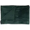 Image de Plaid - Home Deco Factory - Flanelle - Embossé - Vert