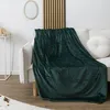 Image de Plaid - HOME DECO FACTORY - Flanelle - Embossé - Vert