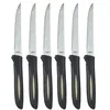 Image de Lot De 6 Couteaux - Cook Concept - Acier Inoxydable - Lame Dentelée - Gris