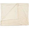 Image de Plaid Flanelle Embosse "roméo" 120x150cm Crème