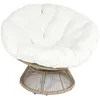 Image de Fauteuil - HOME DECO FACTORY - Cancun - Filaire - Beige