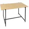 Image de Table basse - home deco factory - loka - design - bois et métal - marron et noir