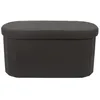 Image de Coffre Banc Pliable - Home Deco Factory - Pills - Noir
