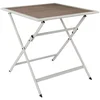 Image de Table - Home Deco Factory - Barcelone - Métal - Effet Bois - Blanc