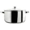 Image de Faitout - Cook Concept - 7 L - Argent - Couvercle En Verre - Compatible Tous Feux