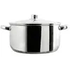 Image de Faitout - COOK CONCEPT - 7 L - Argent - Couvercle en verre - Compatible tous feux
