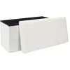 Image de Banc - HOME DECO FACTORY - Pliable - Côtelé - Gris