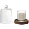 Image de Bougie - Home Deco Factory - Softness - Parfumée - Sous Cloche - Multicolore