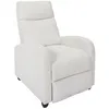 Image de Fauteuil - HOME DECO FACTORY - Scott - Côtelé - Ajustable - Beige