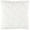 Image de Coussin - Home Deco Factory - Flanelle - Damier - Blanc Et Beige