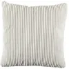 Image de Coussin - HOME DECO FACTORY - Grosse Côtes Flanelle - Confort - Blanc Gris Rouge