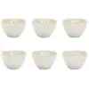 Image de Lot De 6 Coupelles En Céramique "vlora" 11cm Beige