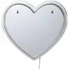 Image de Miroir Led - Home Deco Factory - Effet Néon - Coeur - Rouge