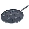 Image de Crêpière - Lily Cook - 7 Trous D30cm - Multi Compartiments - Noir