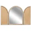 Image de Miroir - Home Deco Factory - Bali - À Volets - Marron