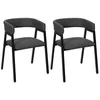 Image de Lot De 2 Fauteuils - Home Deco Factory - Atome - Design - Confort - Gris