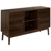 Image de Buffet - HOME DECO FACTORY - TIFFANY - Vintage - Bois Foncé - Marron