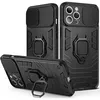 Image de Coque Anti Choc - Novago - iPhone 13 Mini - Gel Souple - Bague Anti Chute - Support Pliable