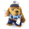 Image de Costume chien policier chemise bleue deguisement