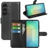 Image de Coque à rabat - SAMSUNG - Galaxy S25 5G - Cuir noir mat - Protection avec 2 verres trempés - Souple