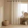 Image de Voilage - Effet lin fluide Ivoire 140x240 cm