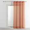 Image de Voilage - Effet lin fluide Terracotta 140x240 cm