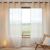 Image de Rideau Voilage 100% Lin Fluide