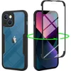 Image de Coque de protection intégrale - PROSHOP - pour iPhone 13 - Noir - TPU + PC - Mat