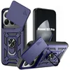 Image de Coque Rigide - E.F.CONNECTION - pour Xiaomi 15T Pro - Protection Antichoc avec Anneau - Bleu Marine