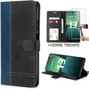 Image de Coque - E.F.CONNECTION - Xiaomi 13 - Antichoc - Pack 2 Verres Trempés - Synthécuir Bleu Marine