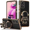 Image de Coque - E.F.CONNECTION - pour Xiaomi Redmi Note 12S - Noir - Protection Antichoc - Support Mains-libres