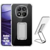 Image de Coque pour Xiaomi Redmi Note 14 Pro 5G (pas pour 4G) - avec Support Argenté - E.F.Connection®