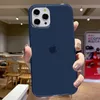 Image de Coque de Protection Souple pour iPhone 13 Pro Max - YIOU - Bleu Marine - Résistante aux Rayures et Anti-Choc
