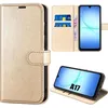 Image de Coque de Protection - BOOLING - pour Samsung Galaxy A17 4G/5G - Protection Rabat Antichoc Synthécuir Doré