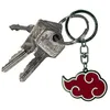 Image de Porte-clés Naruto Shippuden Akatsuki rouge unisexe