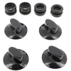 Image de Bouton noir 12h par 4 - Table de cuisson Baumatic - Boutons