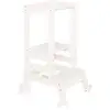 Image de Tour d'apprentissage pour enfant tour d'observation coloris blanc -longueur 59,5 x profondeur 53,5 x hauteur 90 cm