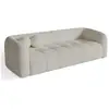 Image de Canapé 3 places en tissu bouclette crème haussmann 1HAU3PTBCR